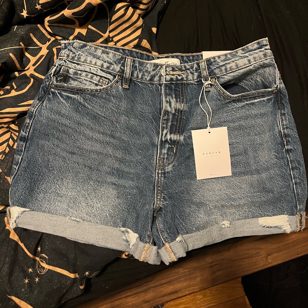 Denim shorts NWT
